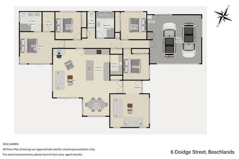 Photo of property in 6 Doidge Street, Beachlands, Auckland, 2018