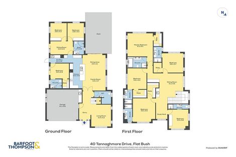 Photo of property in 40 Tannaghmore Drive, Flat Bush, Auckland, 2019