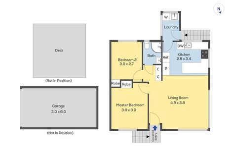 Photo of property in 3/51 Jutland Road, Hauraki, Auckland, 0622