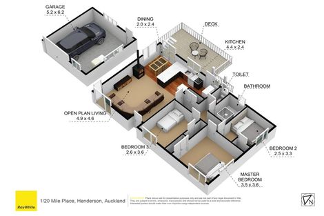 Photo of property in 1/20 Mile Place, Henderson, Auckland, 0612