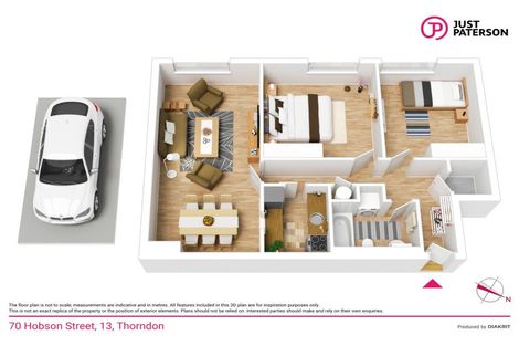 Photo of property in Hobson Court Flats, 13/70 Hobson Street, Thorndon, Wellington, 6011