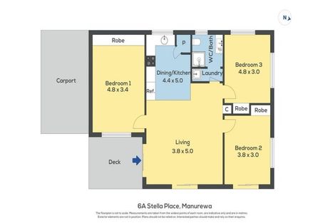 Photo of property in 6a Stella Place, Manurewa, Auckland, 2102