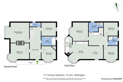 Photo of property in 11 Terrace Gardens, Te Aro, Wellington, 6011