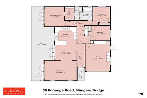 Photo of property in 36 Kohanga Road, Mangere Bridge, Auckland, 2022