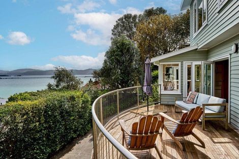 Photo of property in 13 Taumaru Avenue, Lowry Bay, Lower Hutt, 5013