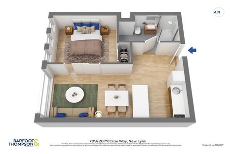 Photo of property in 709/20 Mccrae Way, New Lynn, Auckland, 0600