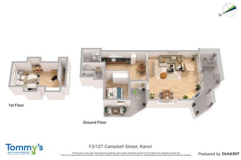 Photo of property in 2/127 Campbell Street, Karori, Wellington, 6012