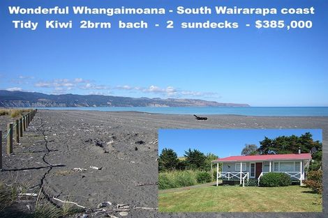 Photo of property in 24 Whangaimoana Beach Road, Whangaimoana, Featherston, 5772