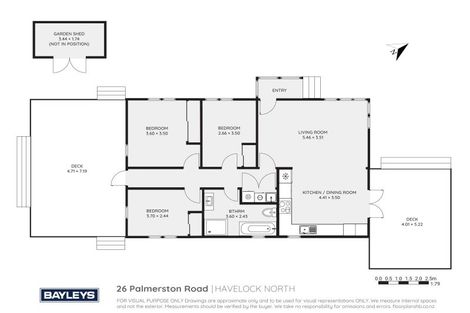 Photo of property in 26 Palmerston Road, Havelock North, 4130