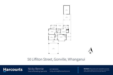 Photo of property in 50 Liffiton Street, Gonville, Whanganui, 4500