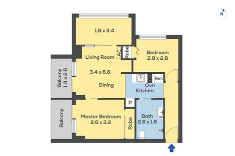 Photo of property in Proximity Apartments, 402/17 Osterley Way, Manukau, Auckland, 2104