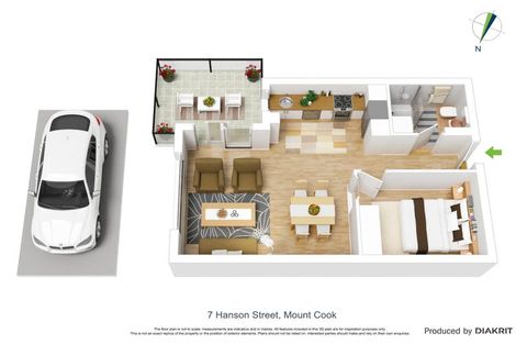 Photo of property in 1/7 Hanson Street, Mount Cook, Wellington, 6021