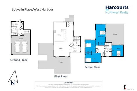 Photo of property in 6 Javelin Place, West Harbour, Auckland, 0618
