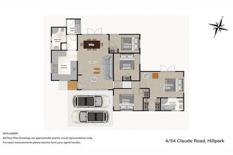 Photo of property in 4/54 Claude Road, Hillpark, Auckland, 2102