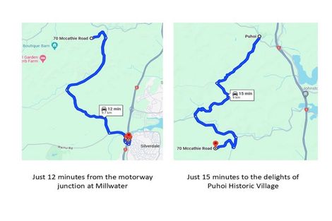 Photo of property in 70 Mccathie Road, Puhoi, Silverdale, 0994