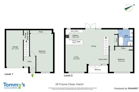 Photo of property in 25 Futuna Close, Karori, Wellington, 6012