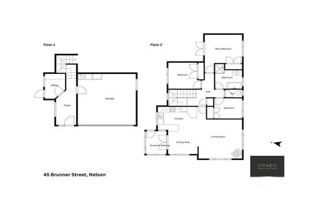 Photo of property in 45 Brunner Street, Nelson South, Nelson, 7010