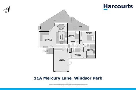 Photo of property in 1/11 Mercury Lane, Windsor Park, Auckland, 0632