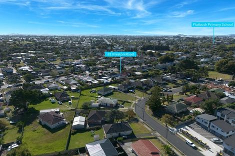 Photo of property in 81 Preston Road, Clover Park, Auckland, 2023