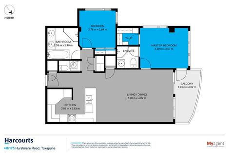 Photo of property in 4h/175 Hurstmere Road, Takapuna, Auckland, 0622