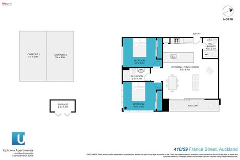 Photo of property in 59 France, 410/59 France Street South, Eden Terrace, Auckland, 1010