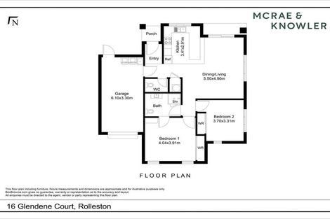 Photo of property in 16 Glendene Court, Rolleston, 7614