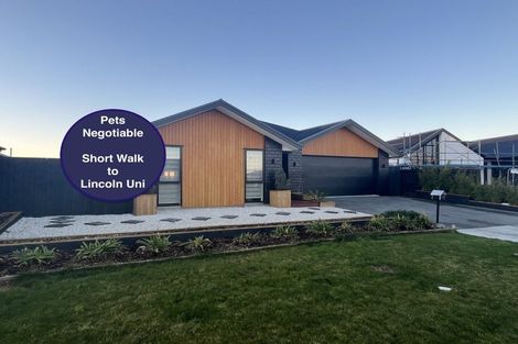 Photo of property in 12 Orchiston Way, Lincoln, 7608