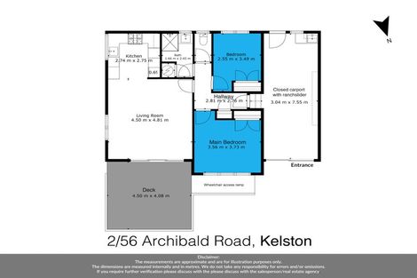 Photo of property in 2/56 Archibald Road, Kelston, Auckland, 0602