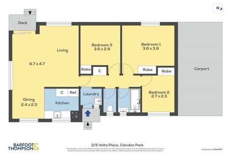 Photo of property in 2/5 Volta Place, Clendon Park, Auckland, 2103