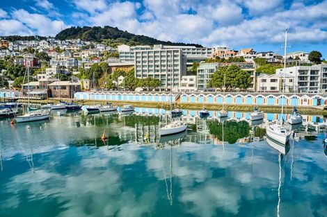 Photo of property in Clyde Quay Wharf, 1a/7 Clyde Quay Wharf, Te Aro, Wellington, 6011
