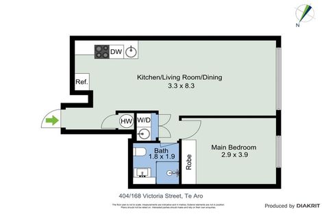 Photo of property in Vsp South, 404/166 Victoria Street, Te Aro, Wellington, 6011