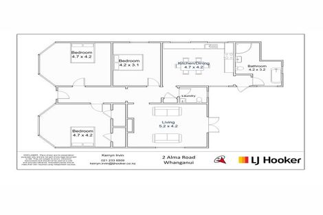 Photo of property in 2 Alma Road, Gonville, Whanganui, 4501