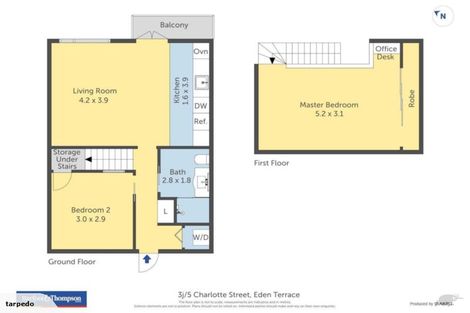 Photo of property in 3e/5 Charlotte Street, Eden Terrace, Auckland, 1021