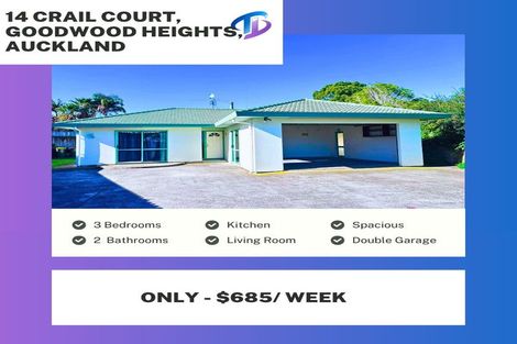 Photo of property in 14 Crail Court, Totara Heights, Auckland, 2105