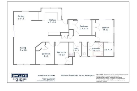 Photo of property in 83 Bushy Park Road, Kai Iwi, Whanganui, 4574