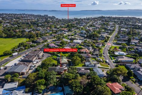 Photo of property in 2/77 Alexander Street, Cockle Bay, Auckland, 2014