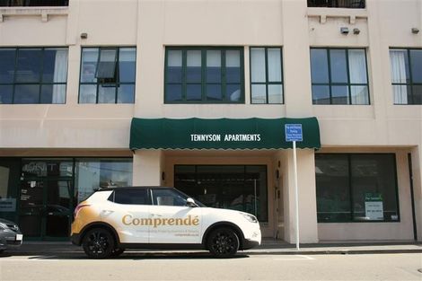 Photo of property in Tennyson Apartments, 16/25 Tennyson Street, Te Aro, Wellington, 6011