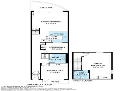 Photo of property in 212c Victoria Street, Te Aro, Wellington, 6011