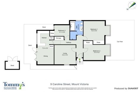 Photo of property in 9 Caroline Street, Mount Victoria, Wellington, 6011