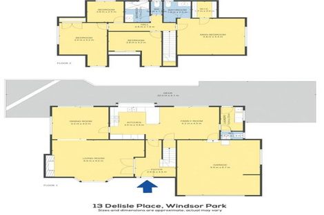 Photo of property in 13 Delisle Place, Windsor Park, Auckland, 0632