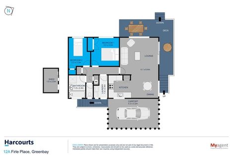 Photo of property in 12a Firle Place, Green Bay, Auckland, 0604