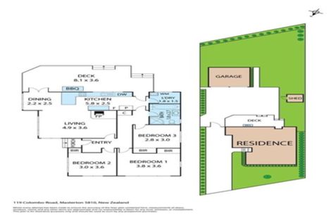 Photo of property in 119 Colombo Road, Masterton, 5810