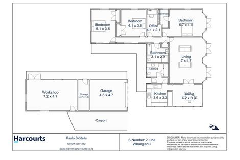 Photo of property in 6 No 2 Line, Durie Hill, Whanganui, 4500