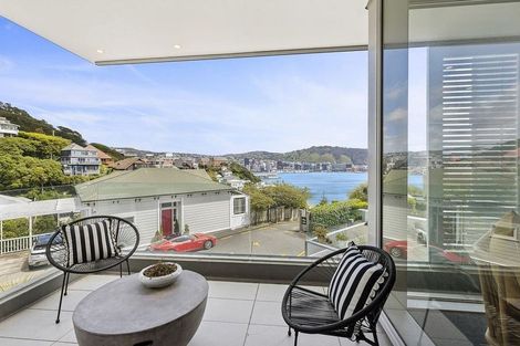 Photo of property in Alto Apartments, 2a/22 Telford Terrace, Oriental Bay, Wellington, 6011