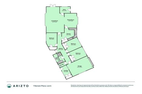 Photo of property in 1 Nansen Place, Levin, 5510