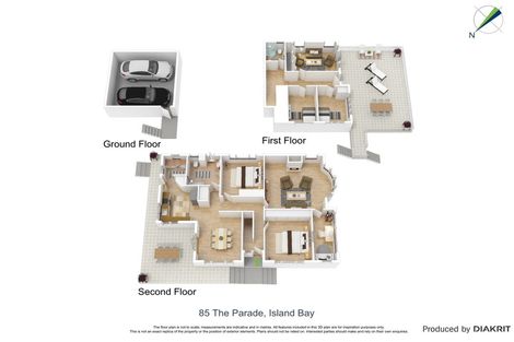 Photo of property in 85 The Parade, Island Bay, Wellington, 6023