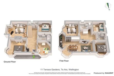 Photo of property in 11 Terrace Gardens, Te Aro, Wellington, 6011