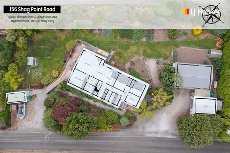 Photo of property in 156 Shag Point Road, Shag Point, Palmerston, 9482