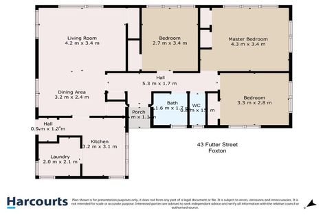 Photo of property in 43 Futter Street, Foxton, 4814