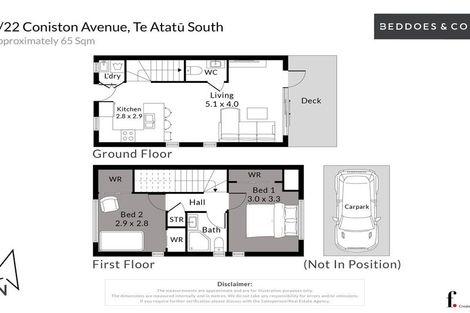 Photo of property in 3/22 Coniston Avenue, Te Atatu South, Auckland, 0610